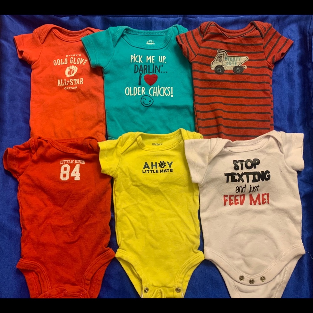 6 onesies